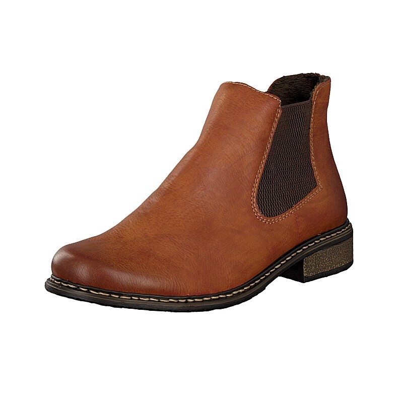 Damske Chelsea Cizmy Rieker Z4994-24, Hnede